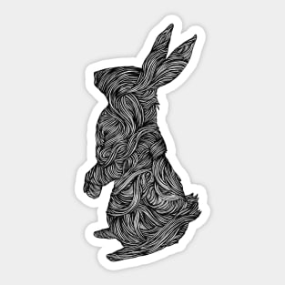 LITTLE RABBIT Sticker